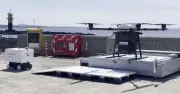 Drone và robot phối hợp giao hàng thử nghiệm tại đảo Jeju, Hàn Quốc