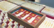 Giá vàng SJC giảm 500.000 đồng/lượng, website gặp sự cố