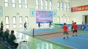 Giải Pickleball sôi động tại Cục Gìn giữ hòa bình Việt Nam