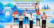 Giải đua xe đạp Quảng Trị 2026: Các tay đua trên 51 tuổi tranh tài quyết liệt