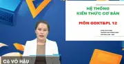 Giáo viên TP.HCM hướng dẫn ôn thi tốt nghiệp môn Giáo dục Kinh tế và Pháp luật trực tuyến