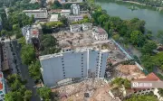 Hồ Hoàn Kiếm khoác áo mới: Quảng trường Đông Kinh Nghĩa Thục rộng thoáng sau 5 tháng