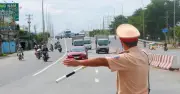 Hà Nội phân luồng giao thông phục vụ chương trình Âm vang Tổ quốc