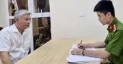 Hà Nội tạm giữ hình sự tài xế gây rối trật tự công cộng sau va chạm giao thông