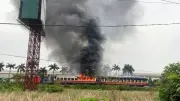 Hỏa hoạn trên tàu ở Mexico được khống chế nhanh, không có thương vong