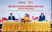HDBank thông qua kế hoạch lợi nhuận 30.100 tỷ đồng năm 2026