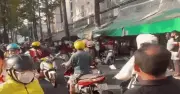 Hỗn chiến trước cổng trường THCS Hồng Bàng, công an khẩn trương điều tra