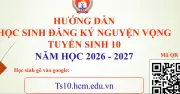 Hướng dẫn chi tiết đăng ký nguyện vọng lớp 10 tại TP.HCM từ Sở GD-ĐT