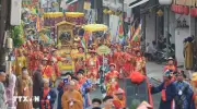 Hàng nghìn người dân Huế tham gia khai hội Lễ hội Điện Huế năm 2024