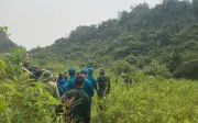 Huy động thiết bị bay không người lái tìm kiếm người mất tích trong rừng
