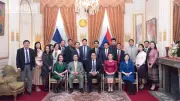 Đại sứ quán Việt Nam - Lào tại Pháp chung vui Tết Bunpimay, tô thắm tình hữu nghị đặc biệt