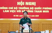 Đại tướng Phan Văn Giang chỉ đạo triển khai tác chiến phòng không bền vững