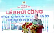 Khởi công xây trụ sở công an 3 xã biên giới tại Lâm Đồng