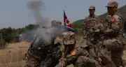 Kim Jong-un thị sát nhân dịp thành lập quân đội Triều Tiên