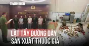 Kinh Hoàng Đường Dây Sản Xuất Thuốc Giả Quy Mô Lớn Bị Triệt Phá