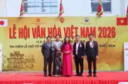 Kiều bào xúc động khi tham gia tái hiện Giỗ Tổ Hùng Vương tại Nhật Bản