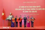 Lễ công bố và trao Nghị quyết của Quốc hội, Ủy ban Thường vụ Quốc hội