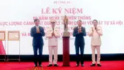 Lực lượng Cảnh sát Quản lý hành chính đón nhận Huân chương và Thư chúc mừng của Tổng Bí thư