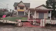 Lốc xoáy tàn phá xã Lao Bảo, Quảng Trị: 9 nhà dân tốc mái, thiệt hại nặng