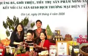 Livestream chiến lược giúp nông sản Gia Lai vươn xa trên thị trường số
