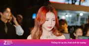Liz Kim Cương gây chú ý tại buổi ra mắt phim Heo năm móng
