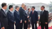 Lãnh đạo cấp cao Việt - Lào hội đàm, tăng cường quan hệ đặc biệt
