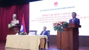 Lãnh đạo Đảng gặp gỡ cộng đồng người Việt tại Lào, thúc đẩy quan hệ gắn kết chiến lược