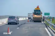 Đảm bảo tiến độ thông xe thành phần cao tốc Hậu Giang - Cà Mau trước 30/4