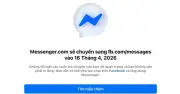 Meta chính thức đóng cửa Messenger.com, buộc người dùng chuyển sang Facebook