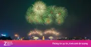Màn pháo hoa rực rỡ mừng Giỗ Tổ Hùng Vương tại Phú Thọ