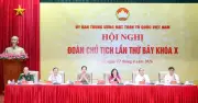 MTTQ Việt Nam họp bàn dự thảo Đại hội XI, dự kiến 405 nhân sự Ủy ban Trung ương