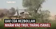 Máy bay không người lái Hezbollah tấn công lính Israel tại Lebanon