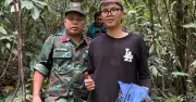 Nam sinh bị lạc 37 giờ trên núi Tam Đảo được giải cứu thành công
