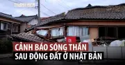 Động đất 7,4 độ Richter gây sóng thần tại Nhật Bản, cảnh báo sơ tán khẩn cấp