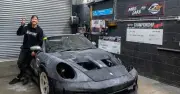 Người đàn ông in 3D chiếc Porsche 911 GT3 RS giống hệt xe thật, gây sốt cộng đồng