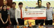 Người đàn ông Ninh Bình trúng Jackpot Power 6/55 hơn 91 tỷ đồng