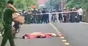 Người phụ nữ tử vong trên đường ở Ninh Bình, cơ thể có nhiều vết thương