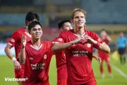 Ngoại binh ghi bàn quyết định, Thể Công Viettel tiếp tục đua vô địch V-League