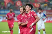 Đình Bắc lập hat-trick, Công an Hà Nội gieo sầu cho Sông Lam Nghệ An