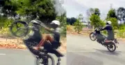 Nhóm 'quái xế' bốc đầu xe máy ở Đồng Nai bị tịch thu phương tiện