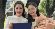 NSND Trịnh Kim Chi tự hào khi con gái tốt nghiệp loại giỏi ngành Quản trị hành không