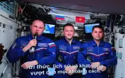 Phi Hành Gia Nga Từ ISS Gửi Lời Chúc Đặc Biệt Đến Hà Nội Trong Triển Lãm Vũ Trụ
