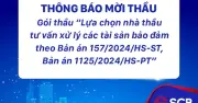 SCB mời thầu lần 2 xử lý tài sản vụ án Trương Mỹ Lan, đẩy mạnh tìm kiếm đơn vị tư vấn chuyên nghiệp