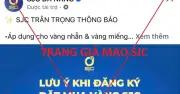 SJC cảnh báo: Fanpage Facebook chính thức bị tấn công, khách hàng cần cảnh giác lừa đảo