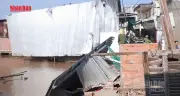 Sạt lở nghiêm trọng tại Phường Tân Thành: 4 nhà bị phá hủy, 2 nhà phải di dời