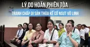 Tòa hoãn phiên phúc thẩm vụ tranh chấp di sản cố NSƯT Vũ Linh vì vắng mặt đại diện UBND