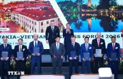 Thủ tướng Lê Minh Hưng dự Diễn đàn Doanh nghiệp Slovakia - Việt Nam tại Bratislava