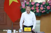 Thủ tướng Lê Minh Hùng làm việc với lãnh đạo Bộ Khoa học và Công nghệ