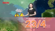 Thời tiết hôm nay: Bắc Bộ mưa dông rộng, Trung Bộ nắng nóng xen mưa lớn