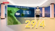 Thời tiết hôm nay: Bắc Bộ mưa dông, Trung Bộ mưa rào, Nam Bộ nắng nóng